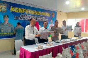 Ditreskrimsus Polda Sumsel, Amankan 31 Ton Lebih Pupuk Tanpa Izin Edar