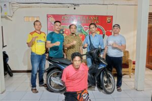 OPS Sikat Musi, Polsek Pemulutan Polres Ogan Ilir Berhasil Ungkap Kasus Pencurian