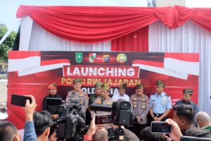 Guna Meningkatan Keamanan dan Pendekatan dengan Masyarakat, Polda Riau Launching Polisi RW Serentak Seluruh Jajaran