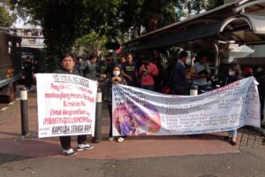 Jaringan Advokat Nusantara Geruduk Kantor Kemenko Polhukam DKI Jakarta guna menuntut Keadilan