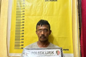 Sopir Truk Diringkus Polsek Lirik,Kedapatan Membawa 2 Paket Sabu
