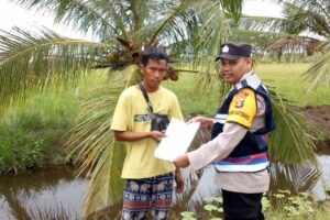 Program Polisi Sanjo dan Giat Sosialisasi Larangan Karhutlah di Wilayah Hukum Polsek Lalan