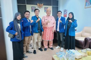 PC PMII Inhil Jalin Silaturahmi dengan Sekda Inhil.