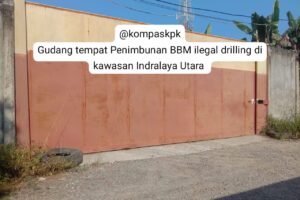 Kembali Terpantau Gudang Ilegal Drilling kebal hukum masih beraktivitas 10 April 2023 diwilayah hukum Polres Ogan Ilir (OI) Di Desa Tanjung Pering Diduga milik US Oknum Brimob Polda Sumsel.