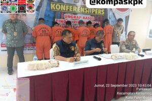 Subdit IV Ditipiter Krimsus Polda Sumsel Ungkap Kasus BBM ilegal pada tanggal 19/09/23 alang alang lebar dan diperairan sungai pegayut kec ogan ilir sumsel Ada 8 kasus dan 7 tersangka sopir yang membawa mobil jenis Col Disel yang sudah dimodifikasi, BBM jenis solar dan premium