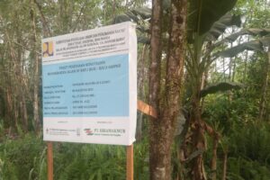 Pekerjaan Kontruksi Jalan SP Batu Buil – Batu Ampar Sedang dalam Pelaksanaan.