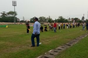 Perebutkan Tiket ke-8 Besar, Perlombaan Tarik Tambang Kodim 0314/Inhil Berlangsung Seru