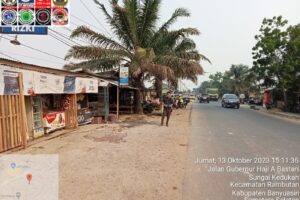 Oknum Kantor Lurah di Diduga Lakukan Pungli Terhadap Pedang Kaki Lima Yang Berada di jalan Nurdin Panji Desa Sungai Kedukan Jakabaring Selatan Rambutan.