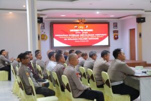 Polres Sintang Gelar Lat Pra Ops Operasi Mantap Brata Kapuas 2023- 2024