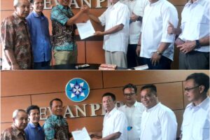 Sekber Wartawan Indonesia ( SWI ) Menjadi Organisasi Media Konstituen Dewan Pers pada Selasa 17 Oktober 2023 di Lt. VII Gedung Dewan Pers di Jakarta.