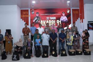 Sebanyak 250 Orang Ikuti Layanan Bhakti Kesehatan dan Bhakti Sosial 32 Tahun Alumni AKABRI 1991 Mengabdi utk Negeri  di Polres Inhil