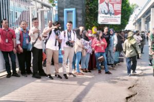 Miris,  Oknum Pampampers Melarang Puluhan Wartawan Meliput Saat Presiden Joko Widodo Kunker di Palembang