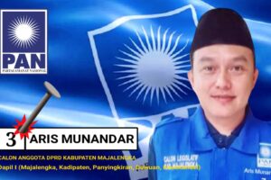 Pemilihan Umum Legislatif 2024: Aris Munandar, Pegiat Pariwisata dan UMKM, Maju sebagai Calon Legislatif Kabupaten Majalengka dari Partai Amanat Nasional (PAN)