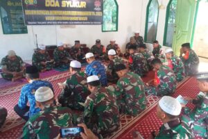 Kodim 1002/HST Gelar Doa Syukur Dalam Rangka Hari Pahlawan Tahun 2023