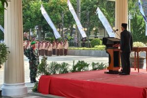 Upacara Hari Pahlawan Ke- 78 Tahun 2023 yang dilaksanakan oleh pemerintah Kab.Majalengka.