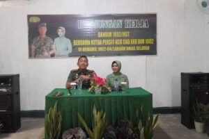 Safari di Koramil 1002-04/Las, Ini Penakanan Dandim 1002/HST