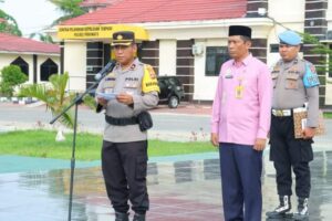 Gelar Operasi Pasukan Lilin Otanaha 2023, Polres Pohuwato Siapkan 74 Personil Dan Pos Pengamanan