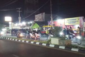 Kondisi Terkini Arus LaluLintas Jelang Tahun Baru 2024 di Pos Pengamanan Marisa