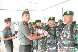 Jamdan, Letkol Inf Fery Perbawa Tekankan Netralitas TNI Dalam Pemilu 2024