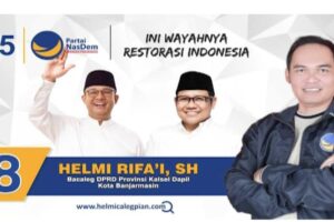Anies Datang Ribuan Pendukung Senang Helmi Rifai : Spirit Pak Anies Bikin Kita Adem dan Bersemangat di Pemilu 2024
