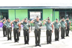 Kunjungan Kerja Dandim 1002/HST Di Koramil 05/Pandawan