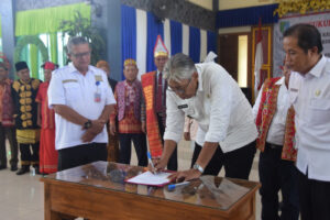 Forum Pembauran Kebangsaan Deklarasikan Pemilu Damai di Kabupaten Sintang