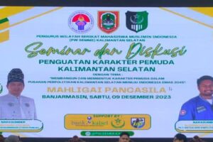 Seminar & Diskusi Penguatan Karakter Pemuda, Di Mahligai Pancasila Kalimantan Selatan