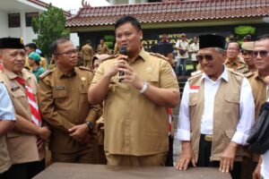 Ribuan Massa organisasi, Sekda Banyuasin Sangat Mendukung Kepemimpinan PJ Bupati Hani S Rustam