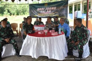 Kodim 1002/HST Tanam 200 Pohon Dalam Rangka Hari Juang TNI-AD Tahun 2023