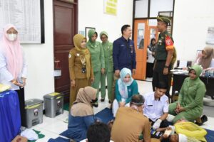 Kolaborasi YBM PLN UP3 Barabai dengan PIKK PLN UP3 Barabai, Dharma Wanita Kemenag HST dan Persit KCK Cab. XXV Kodim 1002, Gelar Khitanan