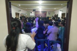 Kerjasama TNI-Polri HST Amankan  Ibadah Perayaan Natal Umat Kristen Pantekosta