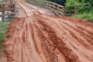 Kades Pj, Sekoban Secepatnya Tangani  Jalan Rusak & Jembatan Rusak Kecamatan Lamandau, Kalimantan Tengah.