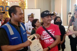 Pelni Medan Lepas Keberangkatan Penumpang Mudik Gratis Tahun Baru 2024