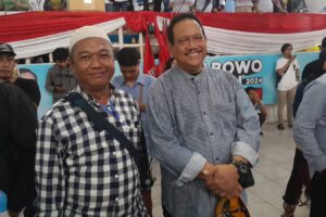 Drs Rikwanto, M. Hum. Hadir, Datang nya Calon Presiden, Prabowo Subianto Di Kalsel.