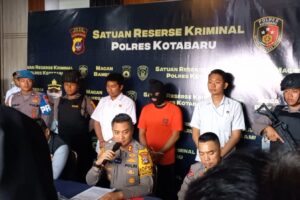 Tim Satuan Reskrim Polres Kotabaru Ungkap Kasus Senpi Rakitan Di Wilayah Hukum Kotabaru, Kalsel