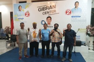 Ketum Gibran Center Marsudiyanto kukuhkan Malaikat jadi Ketua DPW Papua