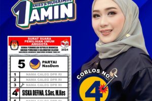 Siska Depina, S.Sos, M.Kes menjadi semakin yakin dan mantap maju sebagai Calon Legeslatif DPR RI Dapil Kalsel II  dari Partai NasDem.