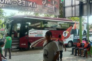 Relawan AMIN Kalsel untuk Pemenangan Paslon Capres/cawapres 01 ( AMIN) kembali menggelar Roadshow ke Banua 6.
