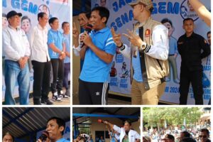 Gibran Center Gelar Jalan Sehat & Senam Gemoy, Optimis Menangkan Prabowo-Gibran