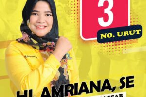 HJ. AMRIANA, SE Mengajak Warga Jaga Kedamaian Politik