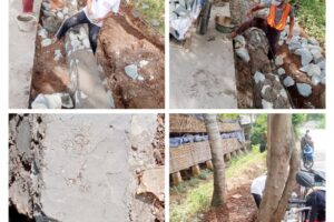 Proyek sakti!! mandraguna apakah cv kontraktor pelaksana tidak punya mata proyek turap di kecamatan balaraja desa saga menuai kritikan banyak pihak.