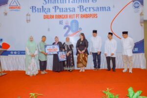 PT. AMBAPERS Gelar Bukber dan Silaturahmi Dalam Peringati HUT ke 20