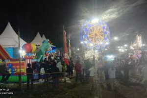 DPD KNPI Simalungun Gelar Pasar Malam untuk Dukung UMKM dan Hiburan Warga di Pematang Raya