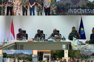 Dansatgas Yonkav 6/Naga Karimata Dampingi Danrem 161/WS Ke PLBN Wini