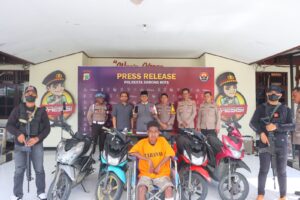 Polresta Sorong Kota Kembali Menangkap Pelaku Jambret. AMH Akui Melakukan Jambret di 7 TKP