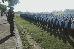 Koramil Klego Bina Fisik Dan Mental Generasi Muda