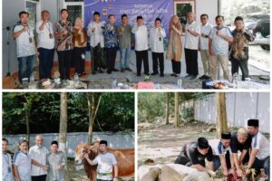 SKKS Lakukan Penyembelihan Hewan Qurban dan Salurkan 400 Paket Daging Qurban
