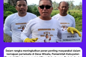 Tingkatkan Kemajuan Pariwisata di Desa Wisata, Pemkab Simalungun Gelar Kampanye Sadar Wisata