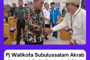 Pj Walikota Subulussalam Akrab Disambut Baik, Rapimda DPD ll KNPI Subulussalam