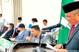 Pemkab Simalungun Sampaikan Nota Pengantar Ranperda Tentang Pertanggungjawaban Pelaksanaan APBD TA 2023 Ke DPRD